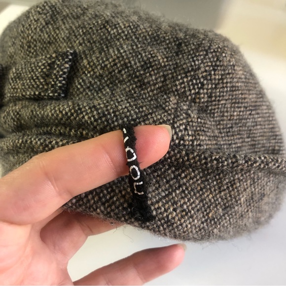 Nobis beret style tweed hat - Picture 2 of 9